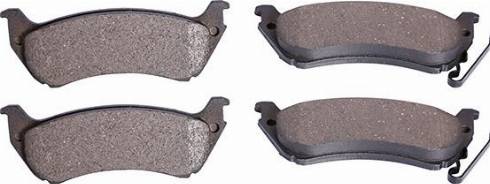 WXQP 140205 - Brake Pad Set, disc brake autospares.lv