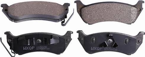 WXQP 140205 - Brake Pad Set, disc brake autospares.lv