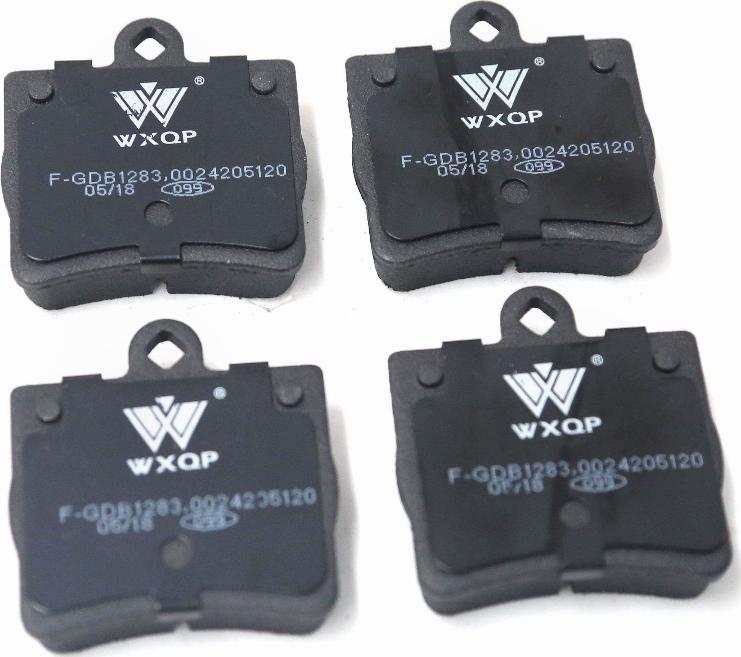 WXQP 140219 - Brake Pad Set, disc brake autospares.lv