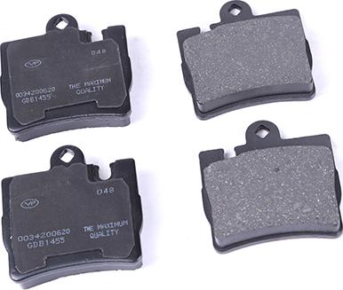WXQP 140239 - Brake Pad Set, disc brake autospares.lv