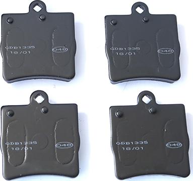 WXQP 140231 - Brake Pad Set, disc brake autospares.lv