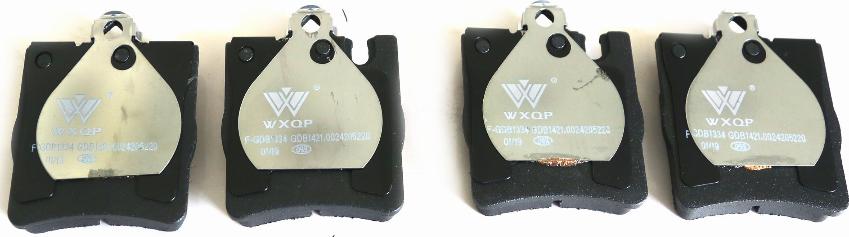 WXQP 140223 - Brake Pad Set, disc brake autospares.lv