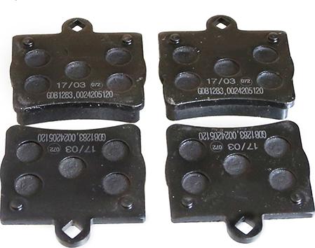 WXQP 141041 - Brake Pad Set, disc brake autospares.lv