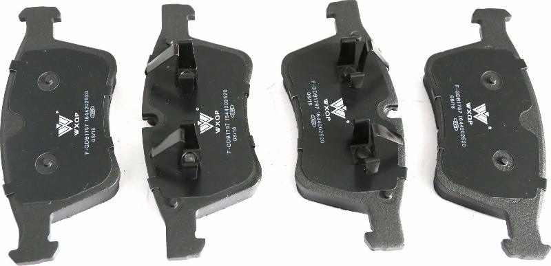 WXQP 141143 - Brake Pad Set, disc brake autospares.lv