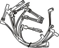 WXQP 150697 - Ignition Cable Kit autospares.lv