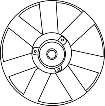 WXQP 150005 - Fan, radiator autospares.lv