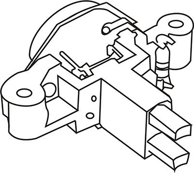 WXQP 150151 - Voltage regulator, alternator autospares.lv