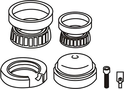 WXQP 160901 - Wheel hub, bearing Kit autospares.lv