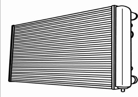 WXQP 11601 - Radiator, engine cooling autospares.lv