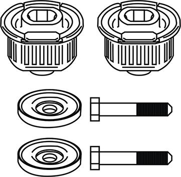 WXQP 180619 - Mounting, axle beam autospares.lv