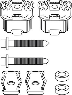 WXQP 180629 - Mounting, axle beam autospares.lv