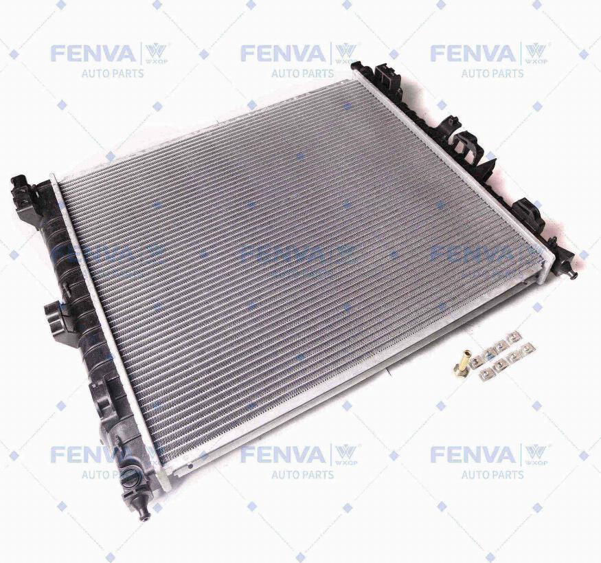 WXQP 120745 - Radiator, engine cooling autospares.lv