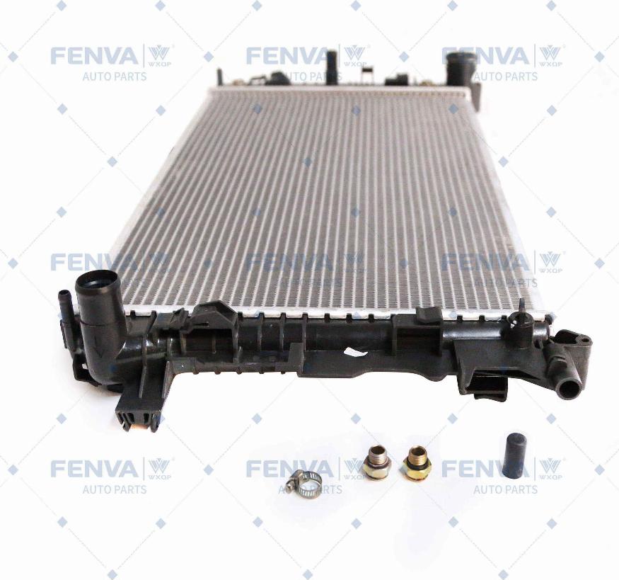 WXQP 120763 - Radiator, engine cooling autospares.lv