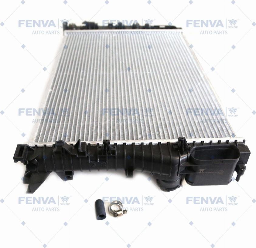 WXQP 121053 - Radiator, engine cooling autospares.lv