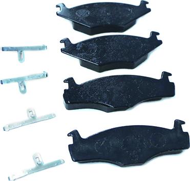 WXQP 340903 - Brake Pad Set, disc brake autospares.lv