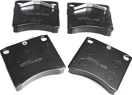 WXQP 340059 - Brake Pad Set, disc brake autospares.lv