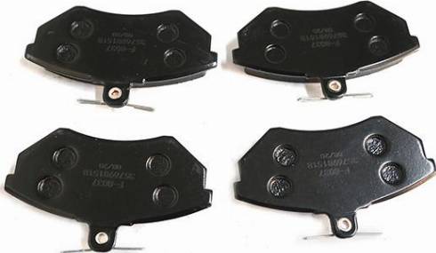 WXQP 341069 - Brake Pad Set, disc brake autospares.lv