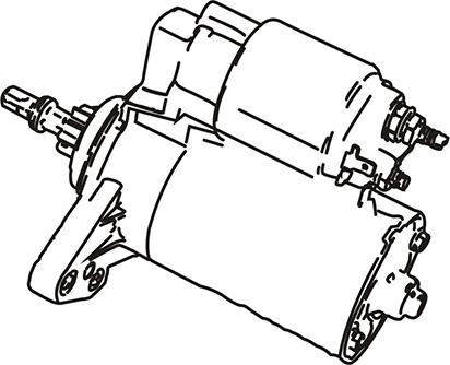 WXQP 350155 - Starter autospares.lv