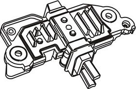 WXQP 351667 - Voltage regulator, alternator autospares.lv