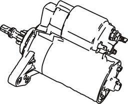 WXQP 351611 - Starter autospares.lv