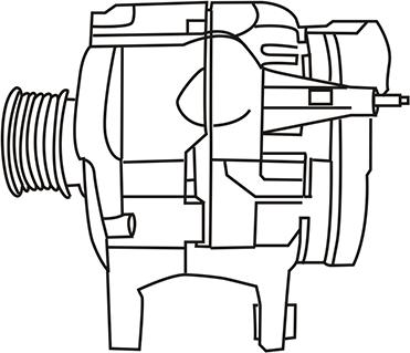 WXQP 351195 - Alternator autospares.lv