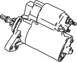 WXQP 351763 - Starter autospares.lv