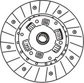 WXQP 361445 - Clutch Disc autospares.lv