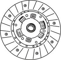 WXQP 361451 - Clutch Disc autospares.lv