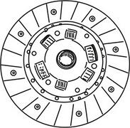 WXQP 361597 - Clutch Disc autospares.lv