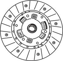 WXQP 361397 - Clutch Disc autospares.lv