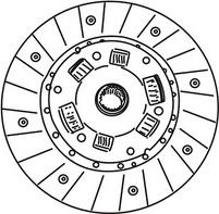 WXQP 362107 - Clutch Disc autospares.lv