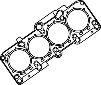 WXQP 313907 - Gasket, cylinder head autospares.lv