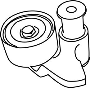 WXQP 313665 - Tensioner Pulley, timing belt autospares.lv