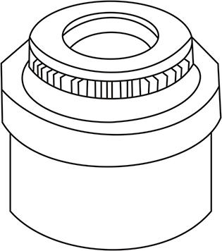 WXQP 313105 - Seal Ring, valve stem autospares.lv