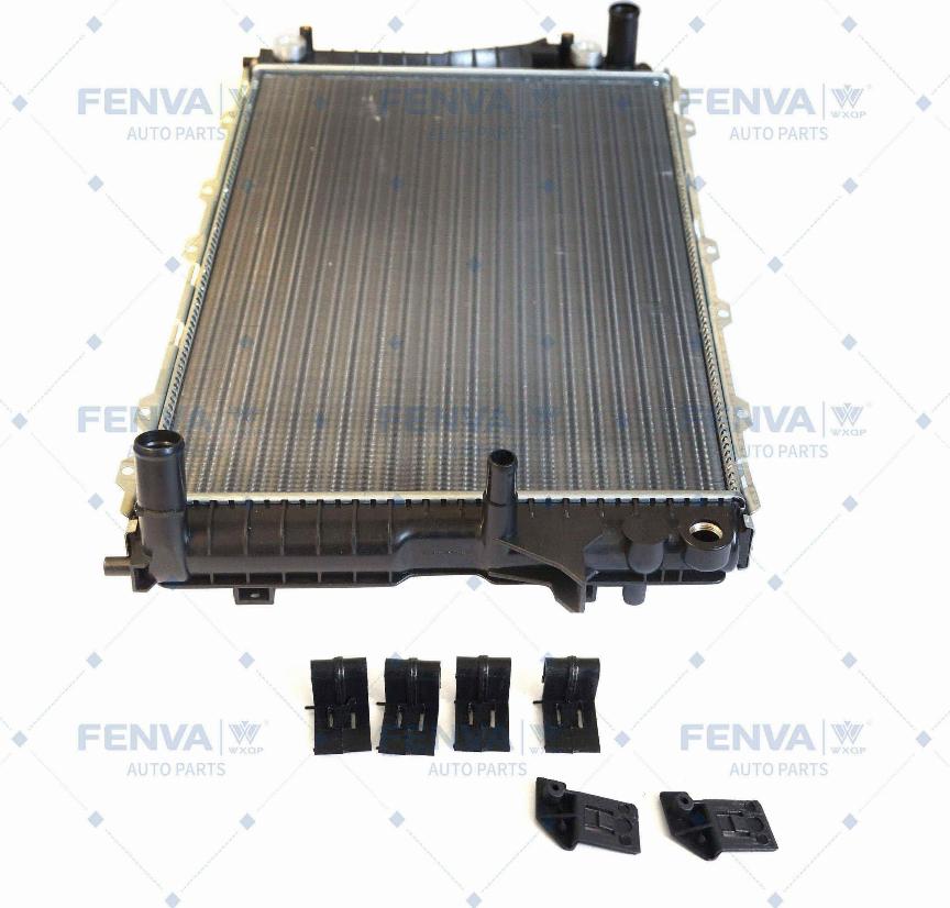 WXQP 320021 - Radiator, engine cooling autospares.lv