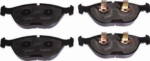 WXQP 240123 - Brake Pad Set, disc brake autospares.lv