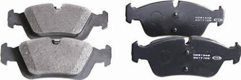 WXQP 240303 - Brake Pad Set, disc brake autospares.lv