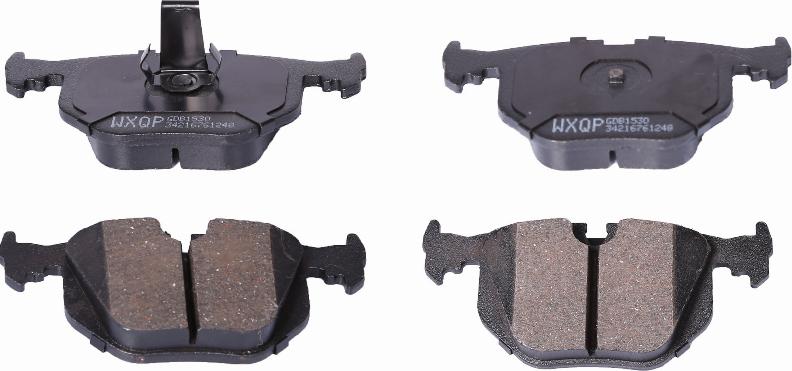 WXQP 240211 - Brake Pad Set, disc brake autospares.lv