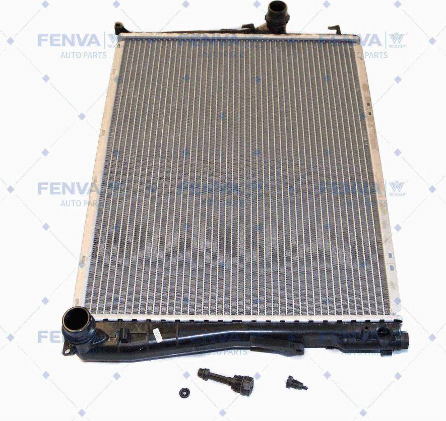 WXQP 220325 - Radiator, engine cooling autospares.lv