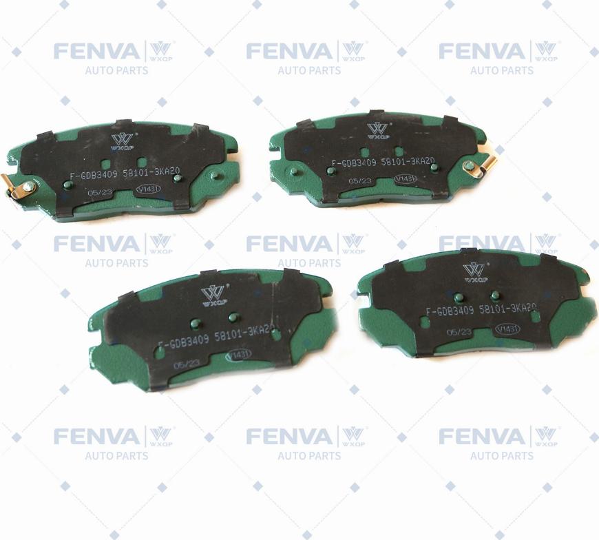 WXQP 730093 - Brake Pad Set, disc brake autospares.lv