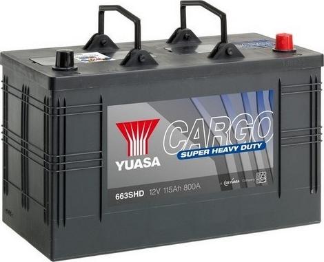 Yuasa 663SHD - Starter Battery autospares.lv
