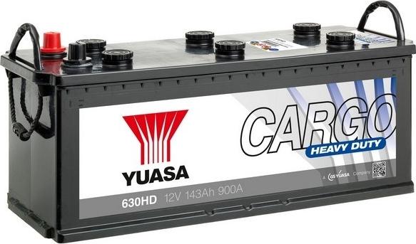 Yuasa 630HD - Starter Battery autospares.lv