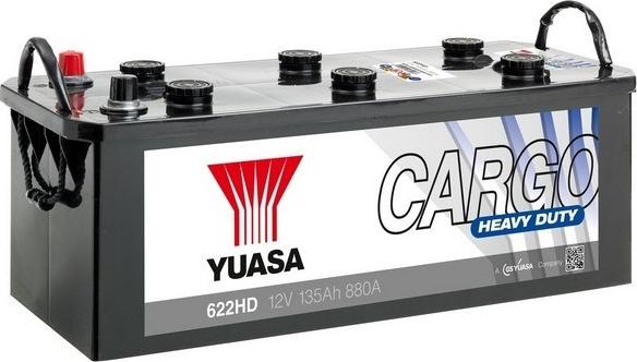 Yuasa 622HD - Starter Battery autospares.lv