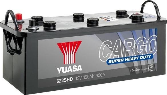 Yuasa 622SHD - Starter Battery autospares.lv