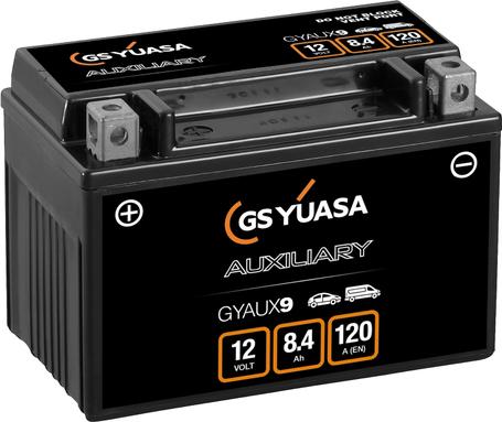 Yuasa GYAUX9 - Starter Battery autospares.lv