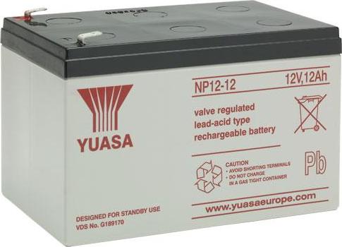 Yuasa NP1.2-12 - Starter Battery autospares.lv