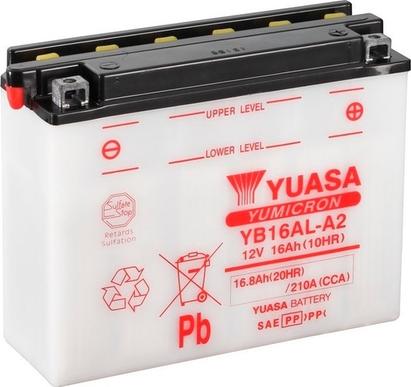 Yuasa YB16AL-A2 - Starter Battery autospares.lv