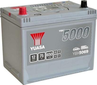 Yuasa YBX5069 - Starter Battery autospares.lv