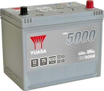 Yuasa YBX5068 - Starter Battery autospares.lv
