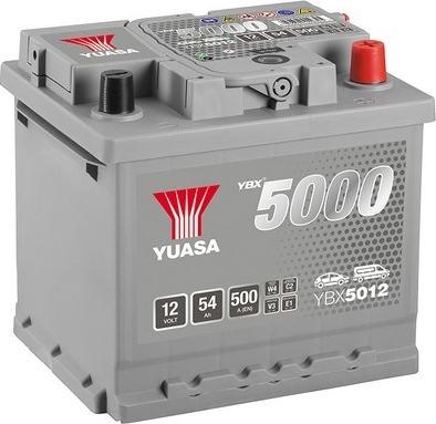 Yuasa YBX5012 - Starter Battery autospares.lv